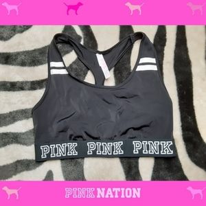 Victoria's Secret PINK Black Sports Bra